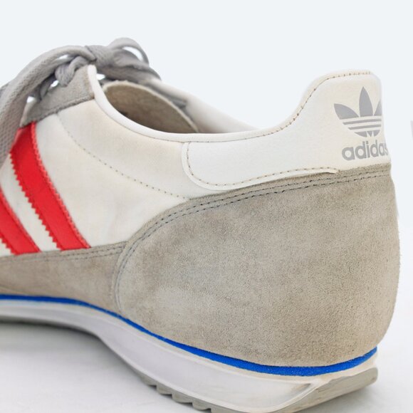 Adidas SL 72 Vintage Originals Mens Red/White/Gray Sneakers: Size 11.5 - Picture 8 of 10